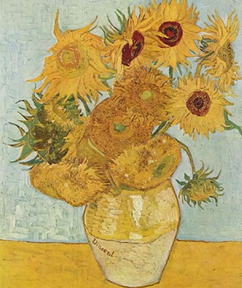 向日葵】梵高的《向日葵》-花卉知识-北京市园林绿化局（首都绿化委员会