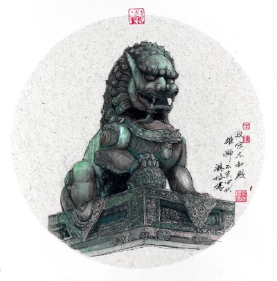 铜狮”太和门前中国第一大神兽-生活-北京市园林绿化局（首都绿化委员会