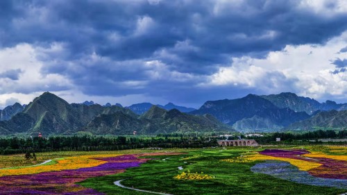 十三陵七孔桥花海.jpg 十三陵七孔桥花海.jpg